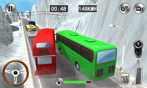 Uphill Bus Racing - Coach Bus Simulator 3D screenshot 1