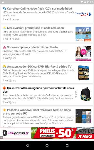 Max de bons plans screenshot 12