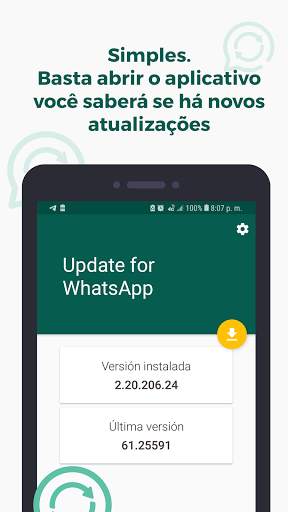 Atualização para WhatsApp screenshot 2
