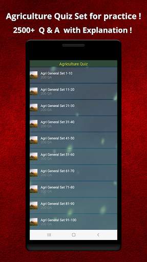 Agriculture Quiz screenshot 2