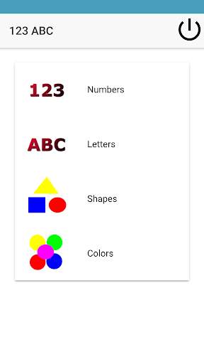 Kids Learn ABC 123 Shapes Colors скриншот 1
