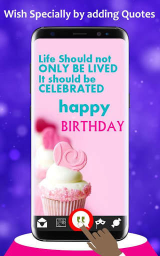 Birthday Greeting Cards Maker: Create photo frames screenshot 3