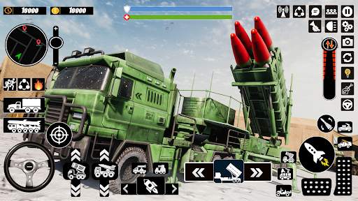 US Army Missile Launcher Game screenshot 20