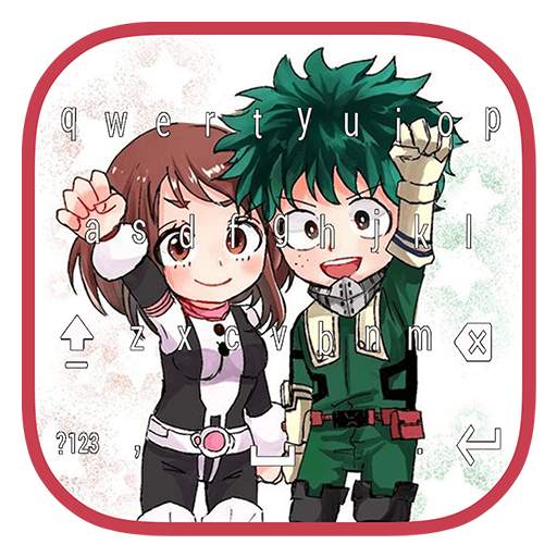 Anime Keyboard Theme MHA 3.0