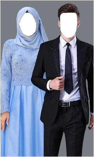 Hijab Couples Photo Suit Editor Free screenshot 6