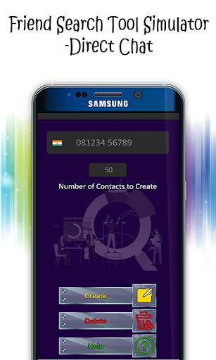 Friend Search Tool Simulator-Girl Phone Number app screenshot 4