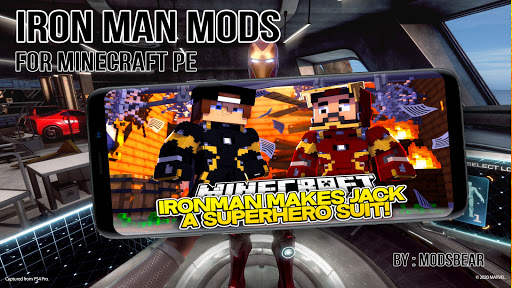 Iron Mod - Iron Hero Mods For MCPE screenshot 3