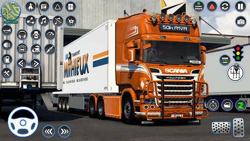 American Cargo Truck Game Sim screenshot 2