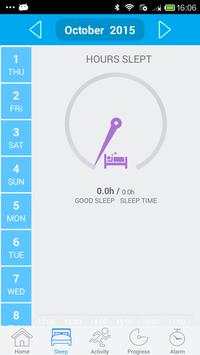 SmartBracelet screenshot 2