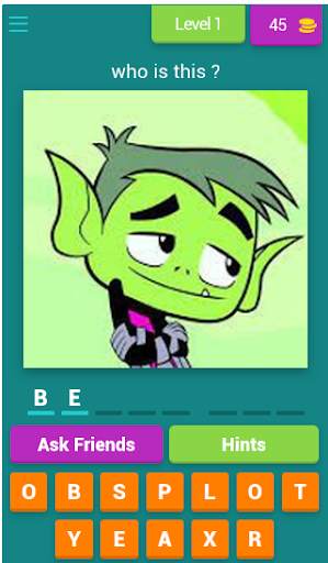 Teen Titans Go Quiz screenshot 1