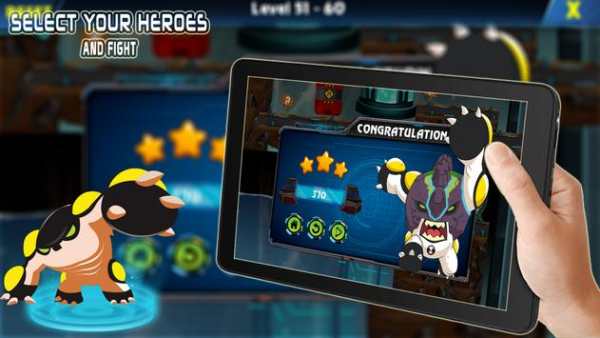 Cannonbolt Fighting - Aliens Game screenshot 2