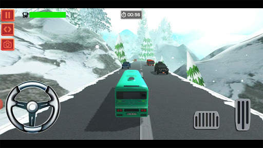 Mountain Bus Racing Online - Hill Climb Racing скриншот 3