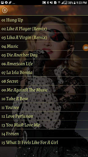 Madonna Albums Songs Collection screenshot 5