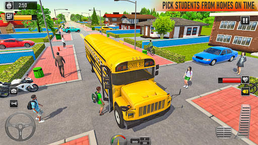 School Bus Driving: Bus Game screenshot 1