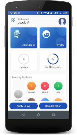 Poros - Attendance App screenshot 2