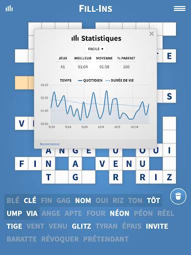 Fill-Ins · Mots Casés screenshot 8