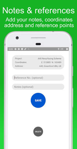 Survey Note - GPS Camera for engineers & surveyors screenshot 2