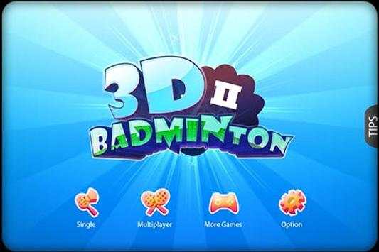 3D Badminton II screenshot 1
