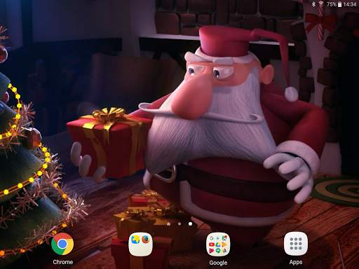 Santa Claus New Live Wallpaper screenshot 11