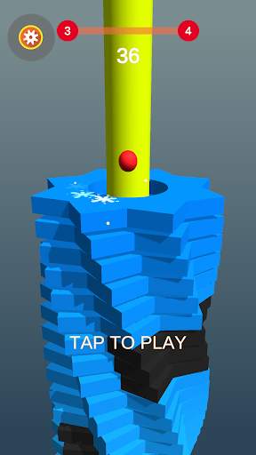 Stack Crush ball – bounce through helix! screenshot 1