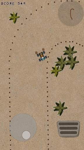 Car Race Turbo Speed On Desert screenshot 5