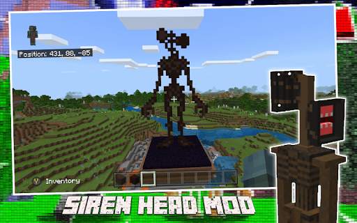 Idle Siren Head Mod for Minecraft PE 2020🎃 screenshot 5