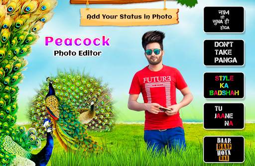 Peacock Photo Editor screenshot 5