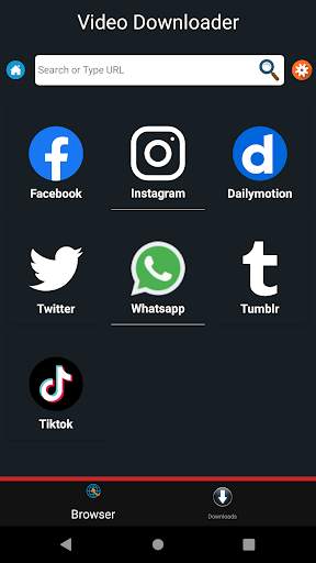 Video Downloader - All Social Media Apps скриншот 2