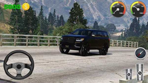 Parking Lincoln - Navigator SUV Driving 4x4 screenshot 2