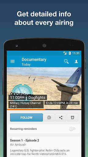TV24: US TV Guide & Schedules screenshot 5