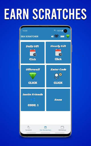 Sea Scratcher - Scratching App screenshot 2