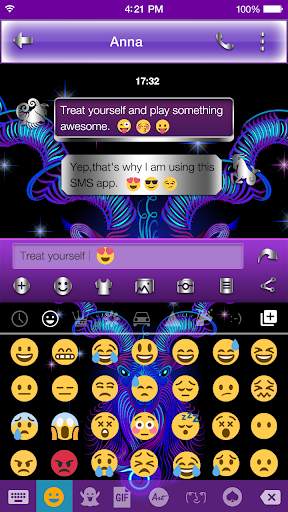 Capricornus Emoji Keyboard स्क्रीनशॉट 2