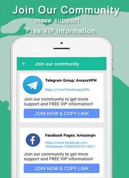 Amaze VPN-Unlimited Free VPN proxy& Fast Turbo VPN screenshot 2