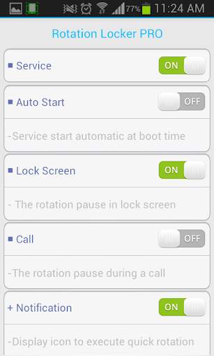 Rotation Locker Lite screenshot 3