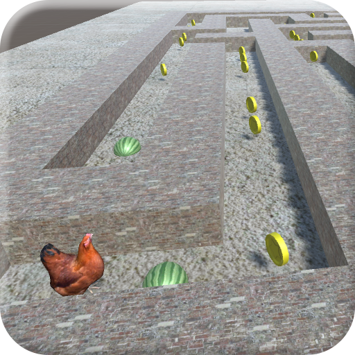 Angry Chicken (3D Maze) icon