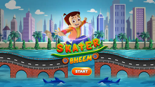 Skater Bheem Game screenshot 1