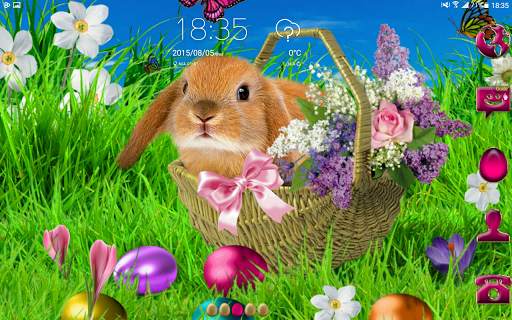 Happy Easter Go Launcher Theme screenshot 11