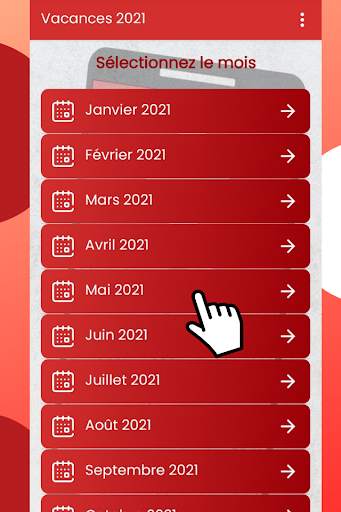 Calendrier Suisse 2021 pour mobile gratuit screenshot 2
