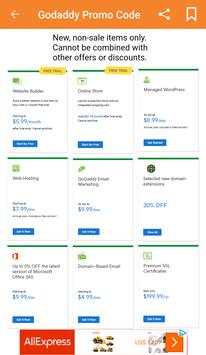 GoDaddy Promo Code - Promo Code AZ screenshot 1