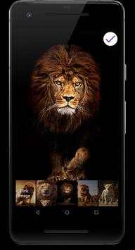Lion King Of Animals HD Lock Screen screenshot 6