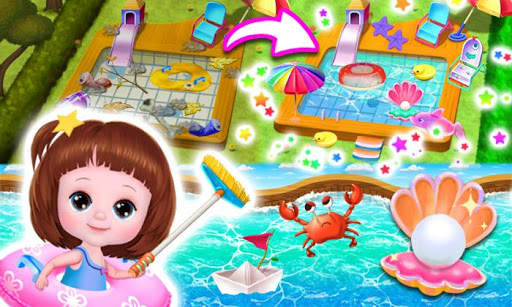 Baby Doli Fantastic Home - Clean up & Deco screenshot 1
