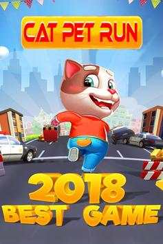 Talking Cat Run: Pet Runner - बिल्ली भागो screenshot 3