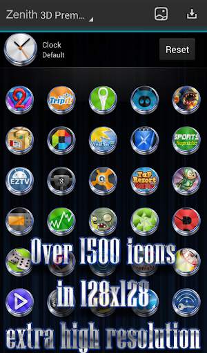 Next Launcher Theme Zenith 3D screenshot 3