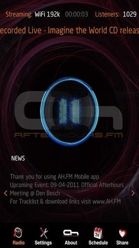 Internet Trance Music Radio screenshot 1