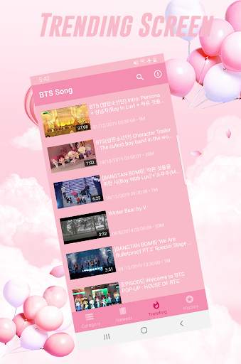 BTS Songs - Free Music Video (Kpop Songs) screenshot 5