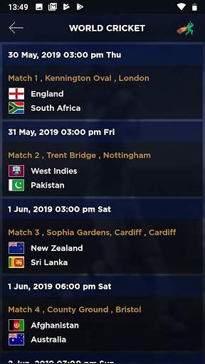 Cricket World : Live & Fastest Score screenshot 3