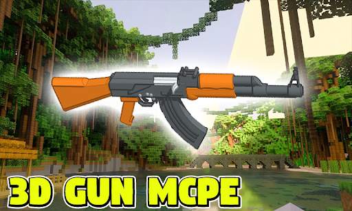 3D Gun Mod Minecraft PE screenshot 2