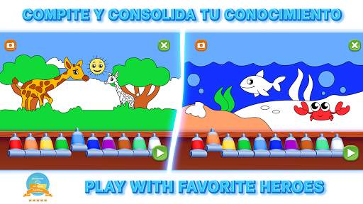 Juegos educativos para niños - Aprende los colores screenshot 5