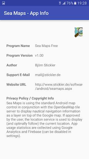 Sea Maps Free screenshot 3