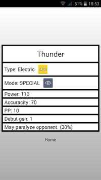 Cheatsheet for pokémon screenshot 4